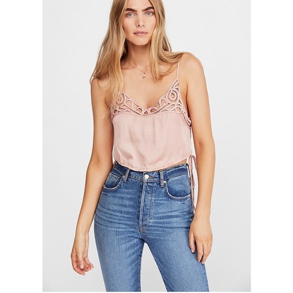 SOLD-Free People blouson cropped bralette camisole - Picture 2 of 8